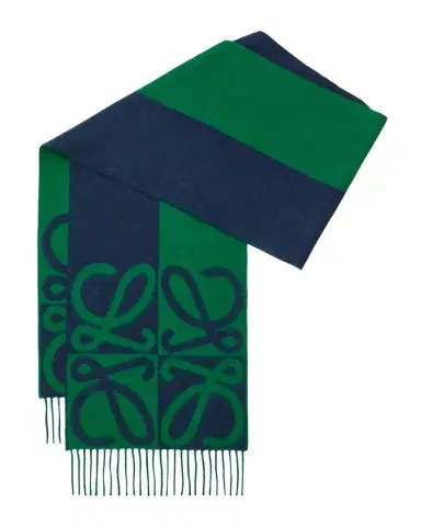 LOEWE Wool and Cashmere Anagram Scarf | Thumbnail 1 LOEWE Wool and Cashmere Anagram Scarf | Thumbnail 1
