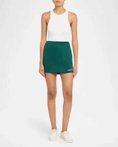 Casablanca Scuba Side-Stripe Mini Skirt | Thumbnail 2 Casablanca Scuba Side-Stripe Mini Skirt | Thumbnail 2