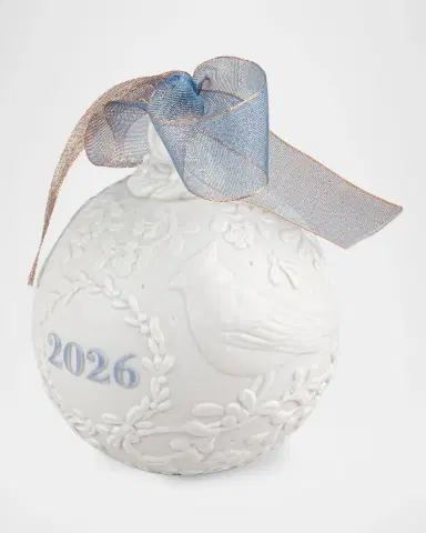 Lladro 2026 Christmas Ball Ornament | Thumbnail 2 Lladro 2026 Christmas Ball Ornament | Thumbnail 2