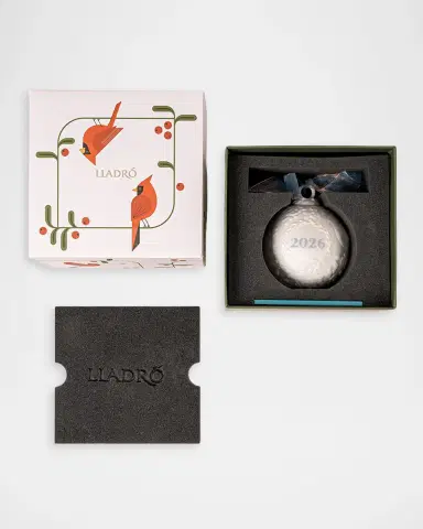 Lladro 2026 Christmas Ball Ornament | Thumbnail 5 Lladro 2026 Christmas Ball Ornament | Thumbnail 5