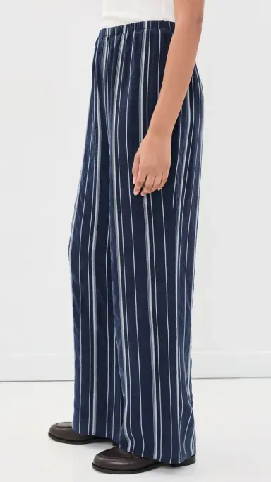Favorite Daughter The Everything Pants Midnight Grey Stripe | Thumbnail 5 Favorite Daughter The Everything Pants Midnight Grey Stripe | Thumbnail 5