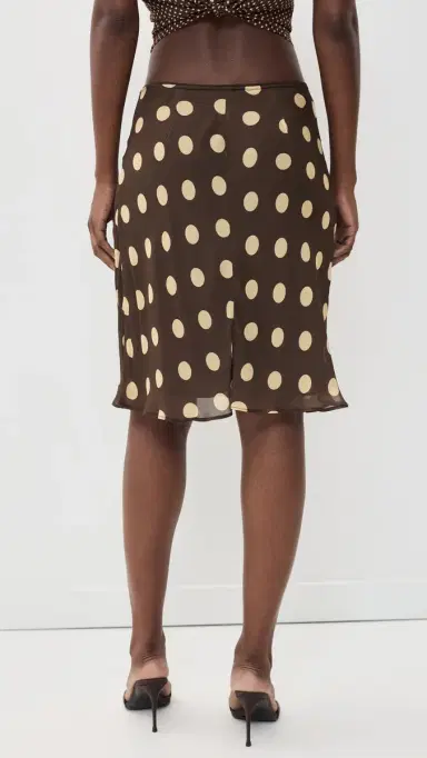 With Jean Penny Skirt Yellow Dot | Thumbnail 4 With Jean Penny Skirt Yellow Dot | Thumbnail 4