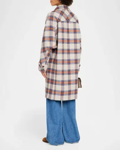 Veronica Beard Laurent Plaid Dickey Coat | Thumbnail 3 Veronica Beard Laurent Plaid Dickey Coat | Thumbnail 3