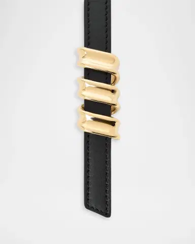LOEWE Reversible Coil Belt in Smooth Calfskin | Thumbnail 2 LOEWE Reversible Coil Belt in Smooth Calfskin | Thumbnail 2