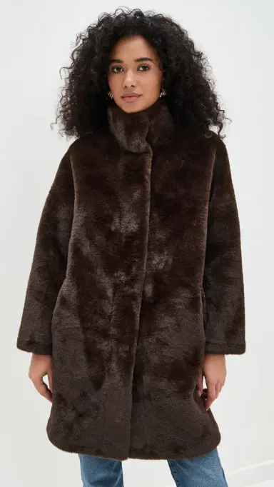 Apparis Blair Coat Espresso | Thumbnail 6 Apparis Blair Coat Espresso | Thumbnail 6