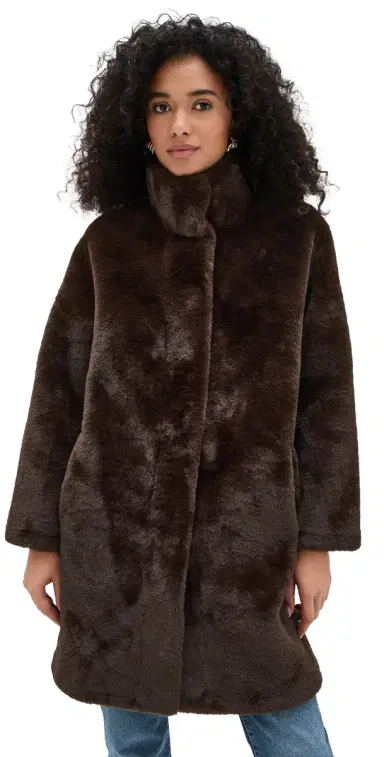 Apparis Blair Coat Espresso | Thumbnail 1 Apparis Blair Coat Espresso | Thumbnail 1