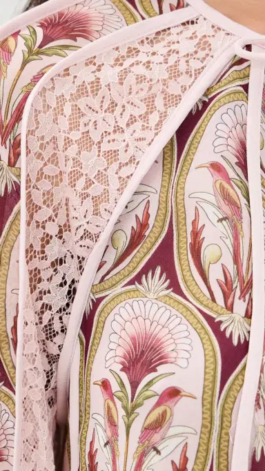 Farm Rio Birds Tree Blouse Garden edal ulticolor | Thumbnail 6 Farm Rio Birds Tree Blouse Garden edal ulticolor | Thumbnail 6