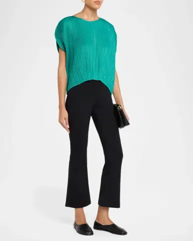 Issey Miyake Monthly Colors: July Pleats Short-Sleeve Top | Thumbnail 2 Issey Miyake Monthly Colors: July Pleats Short-Sleeve Top | Thumbnail 2
