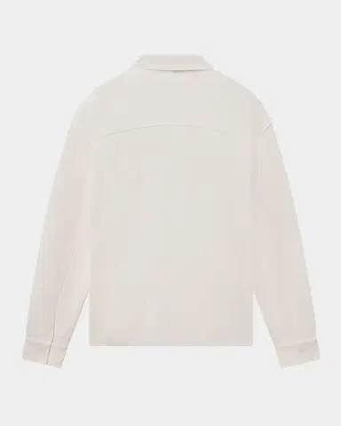 Frame Men's Cotton Waffle Texture Button-Down Shirt | Thumbnail 8 Frame Men's Cotton Waffle Texture Button-Down Shirt | Thumbnail 8