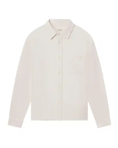 Frame Men's Cotton Waffle Texture Button-Down Shirt | Thumbnail 1 Frame Men's Cotton Waffle Texture Button-Down Shirt | Thumbnail 1