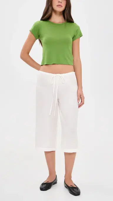 With Jean Arden Capri Pants White | Thumbnail 5 With Jean Arden Capri Pants White | Thumbnail 5