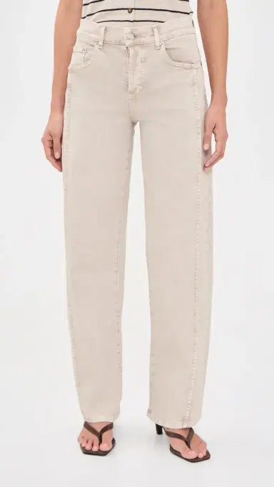 Le Jean Nomad Tuck Jeans Desert Sands | Thumbnail 2 Le Jean Nomad Tuck Jeans Desert Sands | Thumbnail 2