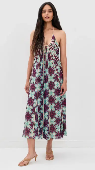ALEXIS Azurea Dress Jardin Verde | Thumbnail 2 ALEXIS Azurea Dress Jardin Verde | Thumbnail 2