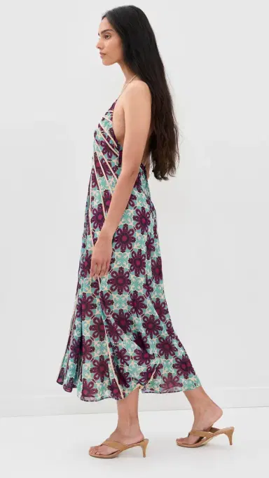 ALEXIS Azurea Dress Jardin Verde | Thumbnail 4 ALEXIS Azurea Dress Jardin Verde | Thumbnail 4