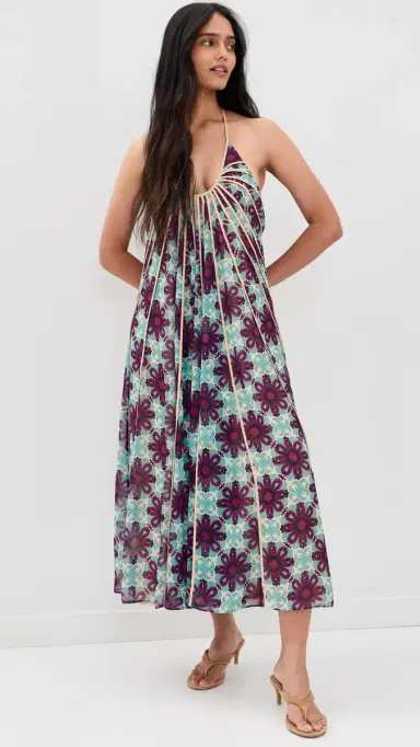 ALEXIS Azurea Dress Jardin Verde | Thumbnail 5 ALEXIS Azurea Dress Jardin Verde | Thumbnail 5