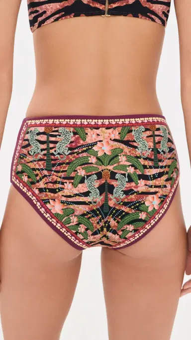 BEACH RIOT Marcella Bikini Bottoms Deep Jungle L | Thumbnail 3 BEACH RIOT Marcella Bikini Bottoms Deep Jungle L | Thumbnail 3