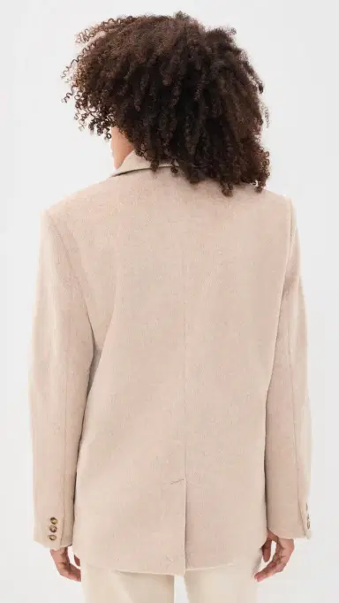 Joe's Jeans The Boyfriend Faux Fur Blazer tone | Thumbnail 3 Joe's Jeans The Boyfriend Faux Fur Blazer tone | Thumbnail 3
