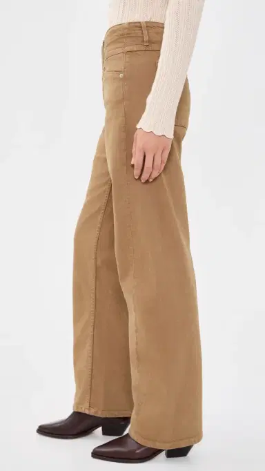 Le Jean Selena Long Barrel Jeans Honey Brown | Thumbnail 4 Le Jean Selena Long Barrel Jeans Honey Brown | Thumbnail 4