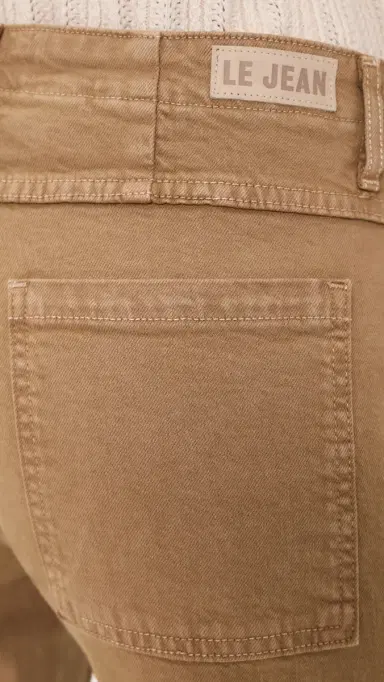 Le Jean Selena Long Barrel Jeans Honey Brown | Thumbnail 6 Le Jean Selena Long Barrel Jeans Honey Brown | Thumbnail 6