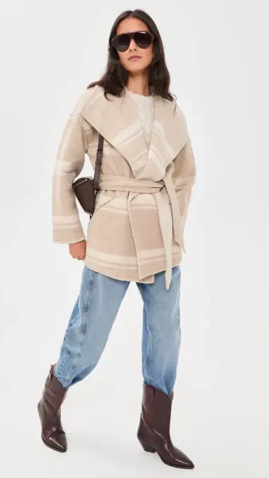 ISABEL MARANT ÉTOILE Brea Coat | Thumbnail 5 ISABEL MARANT ÉTOILE Brea Coat | Thumbnail 5