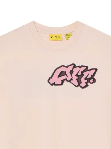 Off-White Graffiti Short Sleeve T-Shirt | Thumbnail 3 Off-White Graffiti Short Sleeve T-Shirt | Thumbnail 3