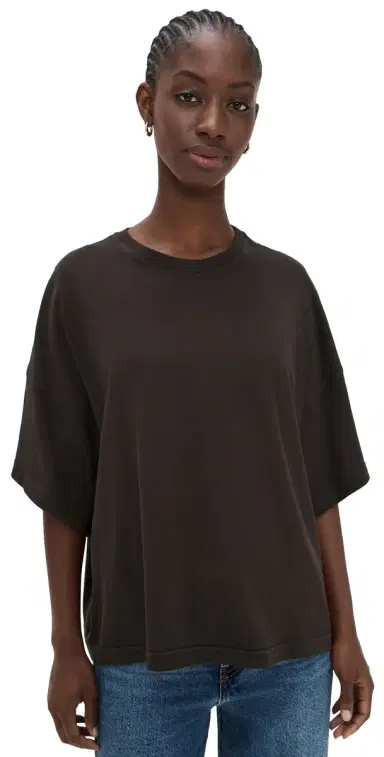 Citizens of Humanity Cape Tee Chocolate | Thumbnail 1 Citizens of Humanity Cape Tee Chocolate | Thumbnail 1