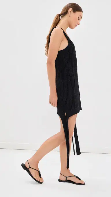 Aisling Camps Obi lip Dress Black | Thumbnail 5 Aisling Camps Obi lip Dress Black | Thumbnail 5