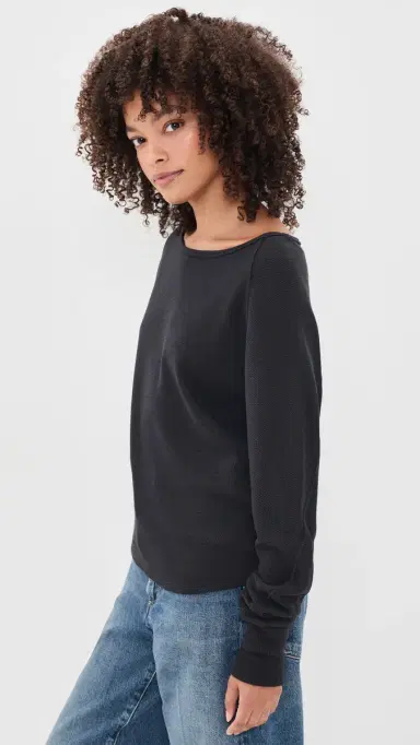Free People Jess Thermal Tee | Thumbnail 4 Free People Jess Thermal Tee | Thumbnail 4