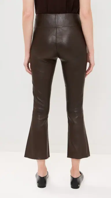 Sprwmn Grace eather Crop Flare Pants Americano | Thumbnail 4 Sprwmn Grace eather Crop Flare Pants Americano | Thumbnail 4