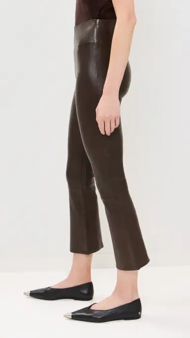 Sprwmn Grace eather Crop Flare Pants Americano | Thumbnail 5 Sprwmn Grace eather Crop Flare Pants Americano | Thumbnail 5