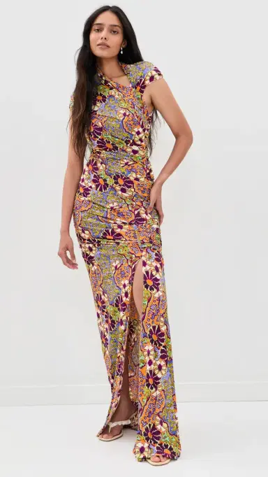 ALÉMAIS Joanna Midi Dress Multi | Thumbnail 2 ALÉMAIS Joanna Midi Dress Multi | Thumbnail 2