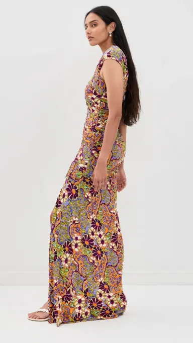 ALÉMAIS Joanna Midi Dress Multi | Thumbnail 4 ALÉMAIS Joanna Midi Dress Multi | Thumbnail 4