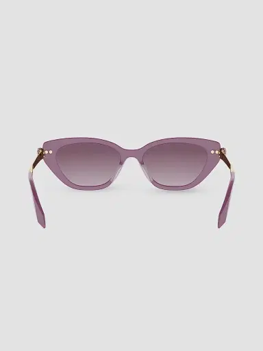 BVLGARI Women's Serpenti Forever 52MM Cat-Eye Sunglasses - Violet Black | Thumbnail 5 BVLGARI Women's Serpenti Forever 52MM Cat-Eye Sunglasses - Violet Black | Thumbnail 5