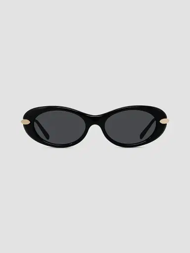Givenchy Women's Bold 52MM Oval Sunglasses - Gold Black | Thumbnail 2 Givenchy Women's Bold 52MM Oval Sunglasses - Gold Black | Thumbnail 2