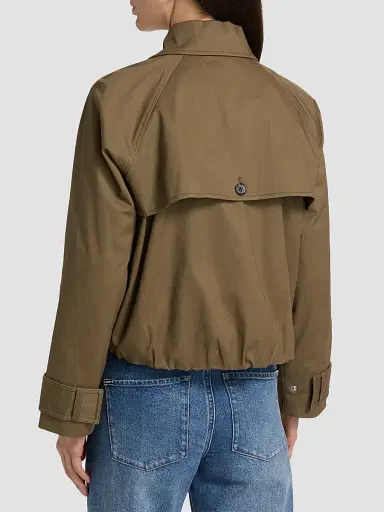 RAILS Women's Jett Double-Breasted Trench Coat - Olive - Size XS | Thumbnail 5 RAILS Women's Jett Double-Breasted Trench Coat - Olive - Size XS | Thumbnail 5