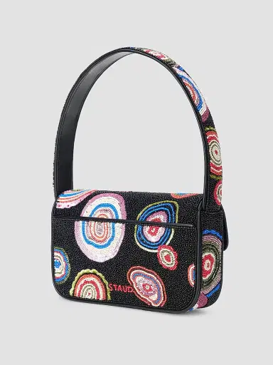 Staud Women's Tommy Agate Beaded Shoulder Bag | Thumbnail 2 Staud Women's Tommy Agate Beaded Shoulder Bag | Thumbnail 2