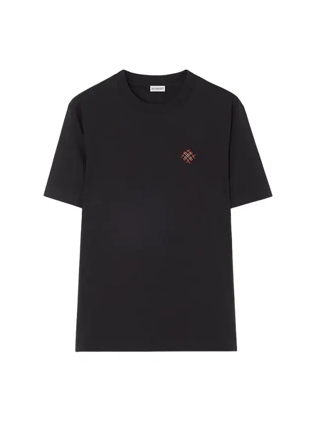 Men's Ryan Script Cotton Crewneck T-Shirt - Black Men's Ryan Script Cotton Crewneck T-Shirt - Black