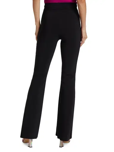 Chiara Boni La Petite Robe Women's Venus High-Waisted Flare Pants | Thumbnail 5 Chiara Boni La Petite Robe Women's Venus High-Waisted Flare Pants | Thumbnail 5
