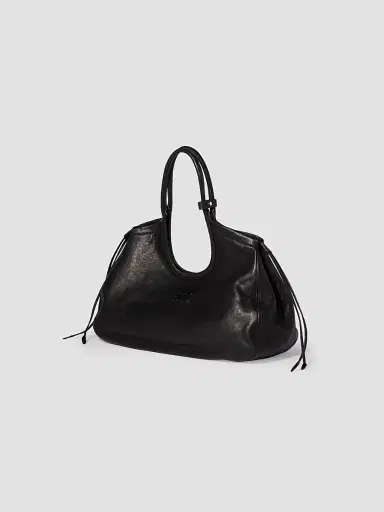 Miu Miu Women's Ivy Nappa Leather Shopping Bag - Black | Thumbnail 2 Miu Miu Women's Ivy Nappa Leather Shopping Bag - Black | Thumbnail 2