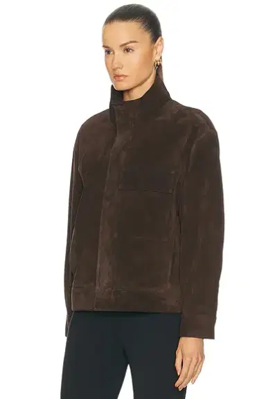 NILI LOTAN Cirque Suede Jacket | Thumbnail 2 NILI LOTAN Cirque Suede Jacket | Thumbnail 2