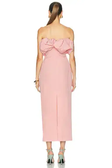 Magda Butrym Strapless Midi Dress | Thumbnail 3 Magda Butrym Strapless Midi Dress | Thumbnail 3