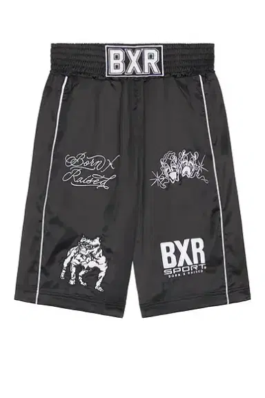 Born x Raised Satin Boxing Trunks | Thumbnail 5 Born x Raised Satin Boxing Trunks | Thumbnail 5