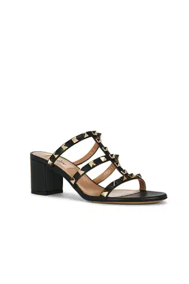 Valentino Garavani Rockstud Mule Sandal | Thumbnail 2 Valentino Garavani Rockstud Mule Sandal | Thumbnail 2