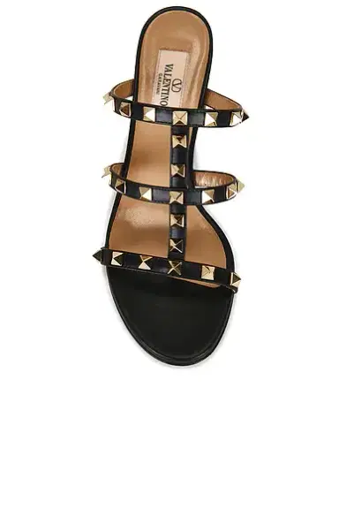 Valentino Garavani Rockstud Mule Sandal | Thumbnail 4 Valentino Garavani Rockstud Mule Sandal | Thumbnail 4