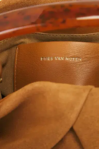 Dries Van Noten Small Resin Handle Fold And Crossbody Bag | Thumbnail 6 Dries Van Noten Small Resin Handle Fold And Crossbody Bag | Thumbnail 6