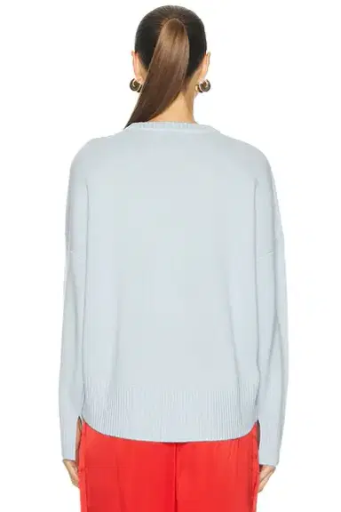 Loulou de Saison Anton Long Sleeve Crewneck Sweater | Thumbnail 3 Loulou de Saison Anton Long Sleeve Crewneck Sweater | Thumbnail 3
