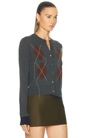Acne Studios Kohona Silk Wool Cardigan | Thumbnail 2 Acne Studios Kohona Silk Wool Cardigan | Thumbnail 2