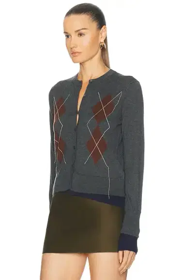 Acne Studios Kohona Silk Wool Cardigan | Thumbnail 3 Acne Studios Kohona Silk Wool Cardigan | Thumbnail 3