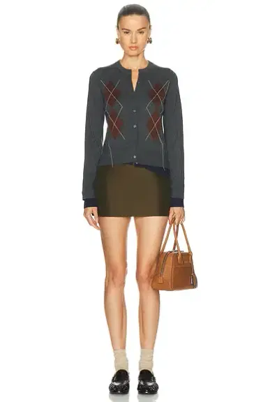 Acne Studios Kohona Silk Wool Cardigan | Thumbnail 5 Acne Studios Kohona Silk Wool Cardigan | Thumbnail 5