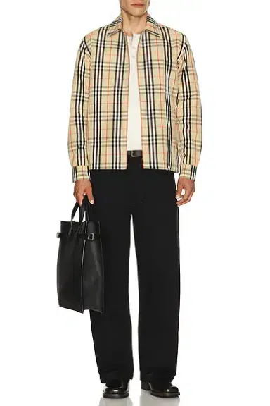 Burberry Ollie Zip Shirt | Thumbnail 4 Burberry Ollie Zip Shirt | Thumbnail 4